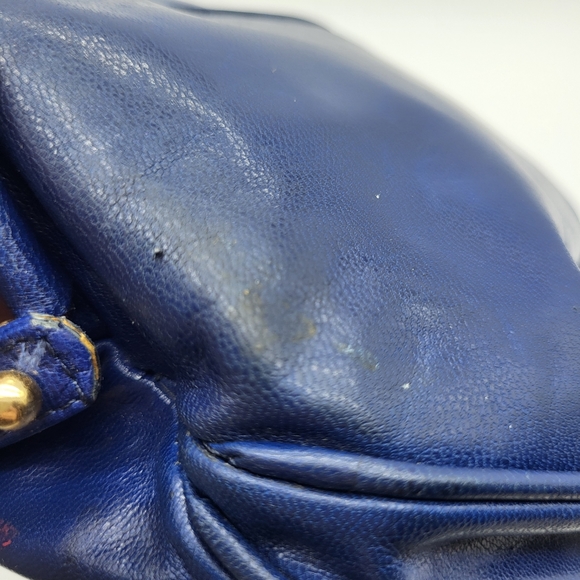 Lancetti vintage small blue snap closure small shoulder bag - Picture 13 of 14